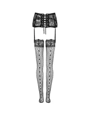 LIVCO CORSETTI FASHION - PORTE-JARRETELLES + BAS NOIR