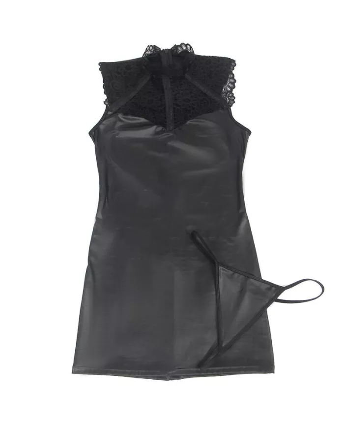 SUBBLIME - ROBE SEXY EN CUIR L/XL SUBBLIME - ROBE SEXY EN CUIR L/XL