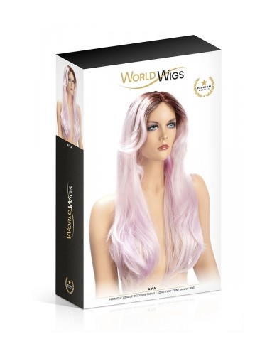 Perruque Aya parme - World Wigs