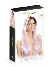 Perruque Aya parme - World Wigs
