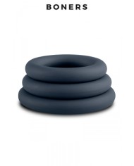 Kit de 3 anneaux de pénis - Boners