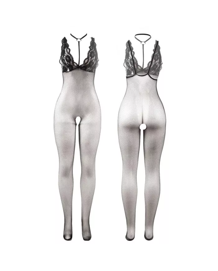 SUBBLIME - 951993 BODYSTOCKING RÉSILLE TRANSPARENTE NOIRE SANS FOURRURE TAILLE UNIQUE SUBBLIME - 951993 BODYSTOCKING RÉSILLE TRANSPARENTE NOIRE SANS FOURRURE TAILLE UNIQUE