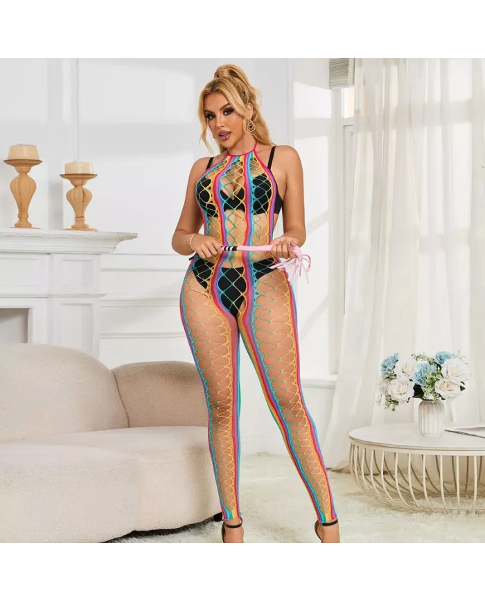 SUBBLIME - 952358 ROBE RÉSILLE COL LICOU ARC-EN-CIEL TAILLE UNIQUE SUBBLIME - 952358 ROBE RÉSILLE COL LICOU ARC-EN-CIEL TAILLE UNIQUE