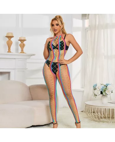 SUBBLIME - 952358 ROBE RÉSILLE COL LICOU ARC-EN-CIEL TAILLE UNIQUE SUBBLIME - 952358 ROBE RÉSILLE COL LICOU ARC-EN-CIEL TAILLE UNIQUE