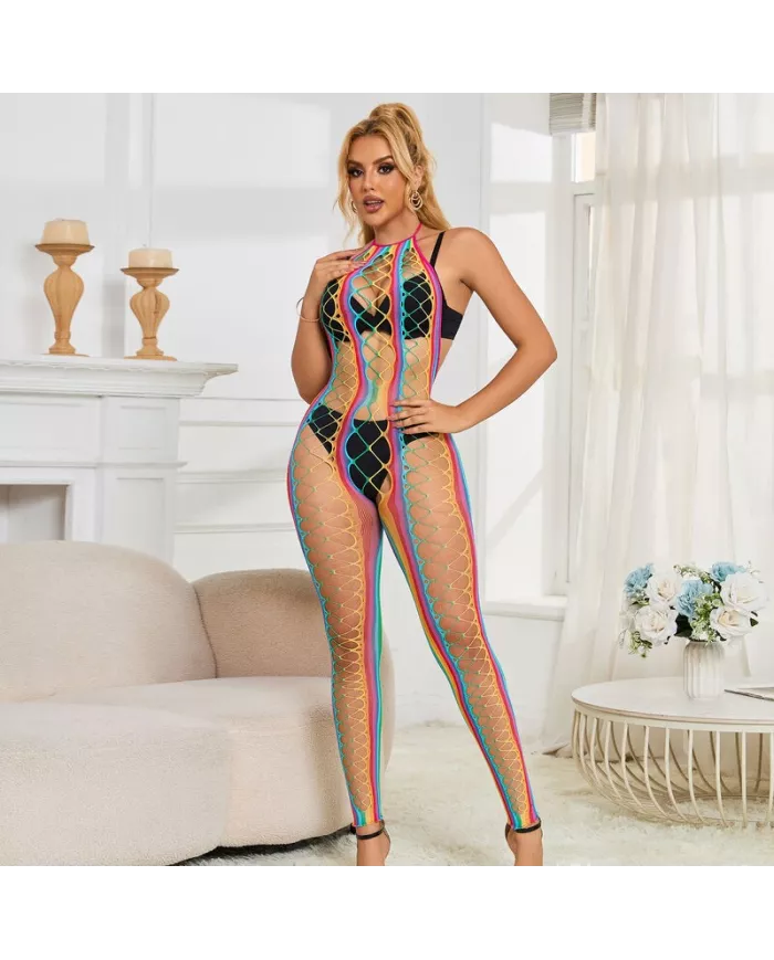 SUBBLIME - 952358 ROBE RÉSILLE COL LICOU ARC-EN-CIEL TAILLE UNIQUE SUBBLIME - 952358 ROBE RÉSILLE COL LICOU ARC-EN-CIEL TAILLE UNIQUE