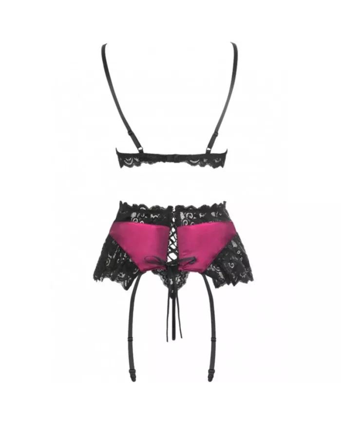 LIVCO CORSETTI FASHION - NAHIR LC 20214 SOUTIEN-GORGE + CULOTTE + PORTE-JARRETELLES L/XL LIVCO CORSETTI FASHION - NAHIR LC 20214 SOUTIEN-GORGE + CULOTTE + PORTE-JARRETELLES L/XL