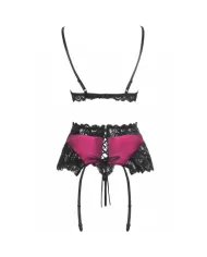 LIVCO CORSETTI FASHION - NAHIR LC 20214 SOUTIEN-GORGE + CULOTTE + PORTE-JARRETELLES L/XL LIVCO CORSETTI FASHION - NAHIR LC 20214 SOUTIEN-GORGE + CULOTTE + PORTE-JARRETELLES L/XL