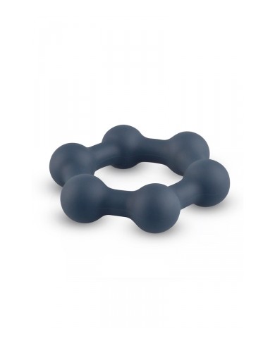 Cockring Hexagonal avec billes en acier - Boners