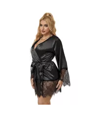 SUBBLIME - 953799 PYJAMA DENTELLE ÉLÉGANT + STRING NOIR S/M SUBBLIME - 953799 PYJAMA DENTELLE ÉLÉGANT + STRING NOIR S/M