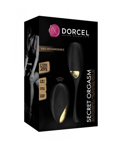 Sextoy 2 en 1 Secret Orgasm - Dorcel