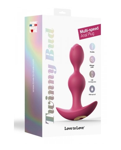 Plug anal vibrant Twinny Bud prune