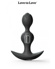 Plug anal vibrant Twinny Bud noir