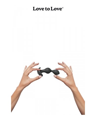 Plug anal vibrant Twinny Bud noir
