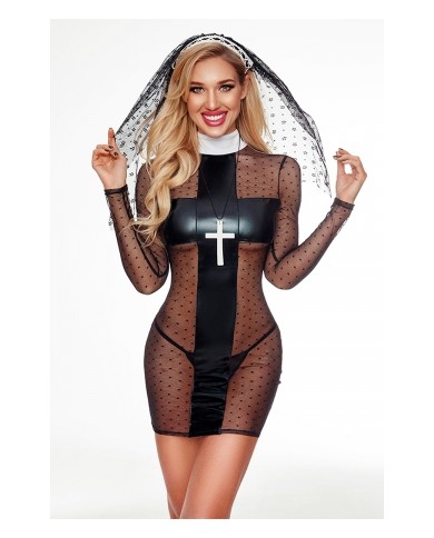 Déguisement sexy de nonne - J Lingerie