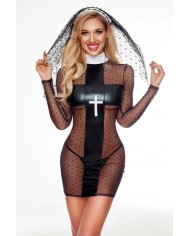 Déguisement sexy de nonne - J Lingerie