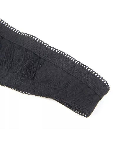 SUBBLIME - 955199 ENSEMBLE SOUTIEN-GORGE AVEC NŒUD NOIR RÉGLABLE S/M