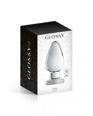 Plug anal verre Glossy Toys n° 25 Clear