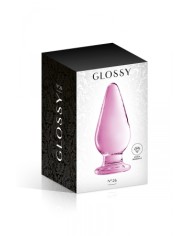 Plug anal verre Glossy Toys n° 26 Pink