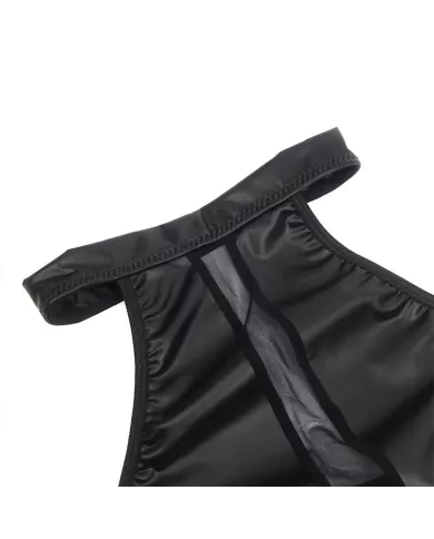 SUBBLIME - 955472 ROBE DOS NU AVEC TRANSPARENCES NOIRE S/M