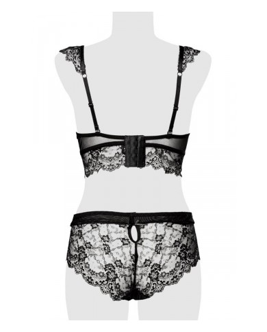 Ensemble culotte et balconnet dentelle - Grey Velvet