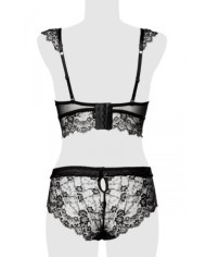 Ensemble culotte et balconnet dentelle - Grey Velvet