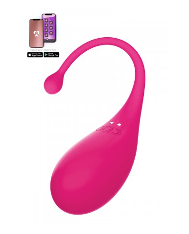 Oeuf vibrant connecté Palpitation rose - Adrien Lastic