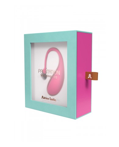Oeuf vibrant connecté Palpitation rose - Adrien Lastic