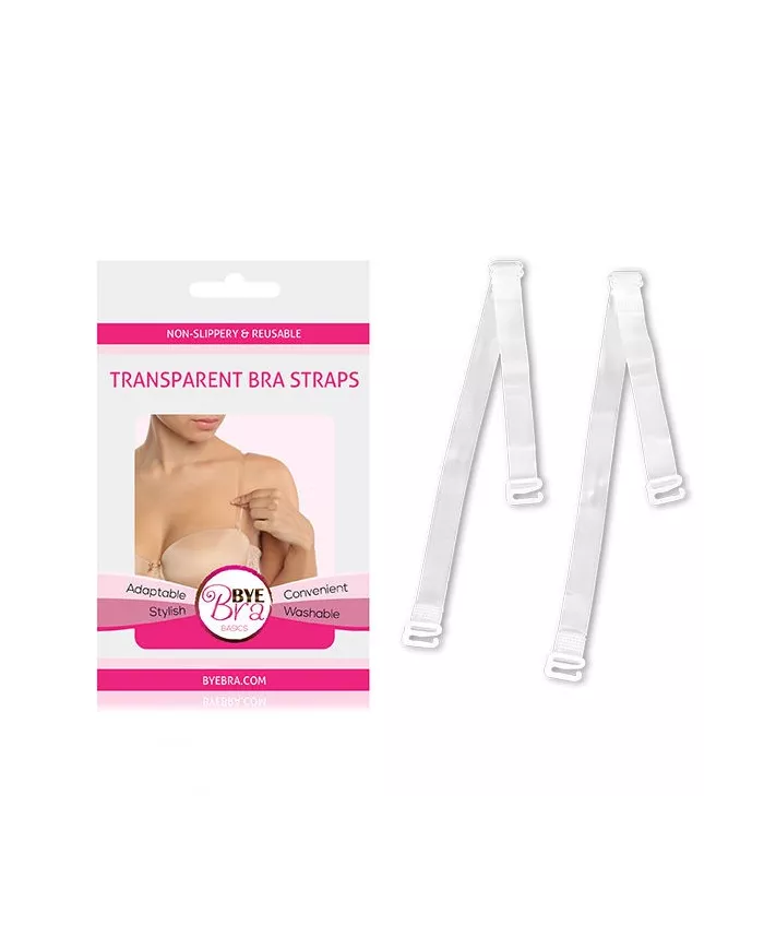 BYE-BRA - JARRETELLES SOUTIEN-GORGE TRANSPARENT BYE-BRA - JARRETELLES SOUTIEN-GORGE TRANSPARENT