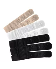 BYE-BRA - RALLONGES DE CONTOUR FLEXIBLES 3 CROCHETS 3 UNITÉS BYE-BRA - RALLONGES DE CONTOUR FLEXIBLES 3 CROCHETS 3 UNITÉS