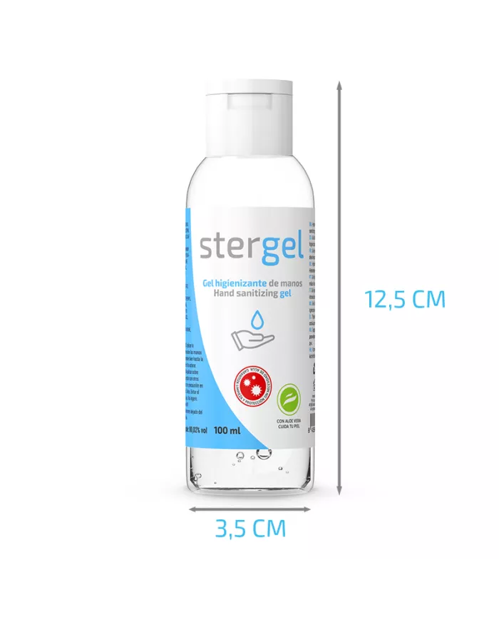 STERGEL - HYDROALCOHOLIC HAND SANITIZING GEL ALOE VERA 100ML