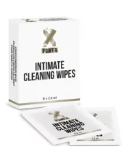 XPOWER - LINGETTES NETTOYANTES INTIME 6 UNITÉS