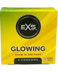 EXS CONDOMS - BRILLANT DANS LE NOIR