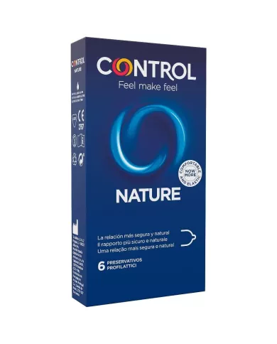 CONTROL - PRÉSERVATIFS ADAPTA NATURE 6 UNITÉS CONTROL - PRÉSERVATIFS ADAPTA NATURE 6 UNITÉS