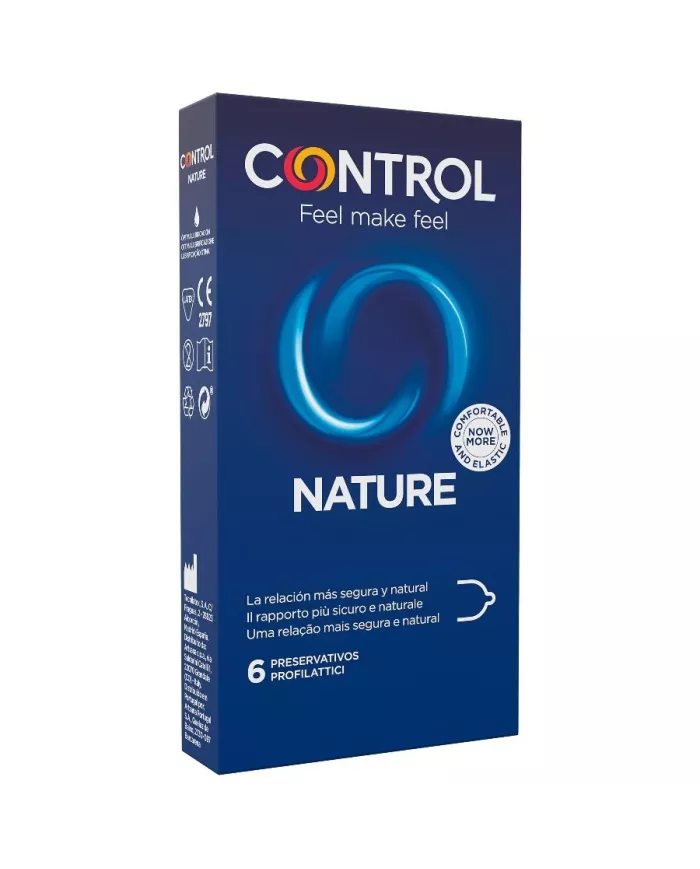 CONTROL - PRÉSERVATIFS ADAPTA NATURE 6 UNITÉS CONTROL - PRÉSERVATIFS ADAPTA NATURE 6 UNITÉS
