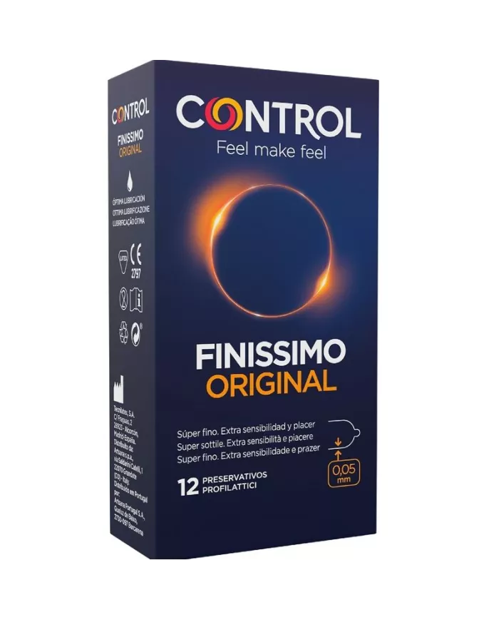 CONTROL - FINISSIMO CONDOMS 12 UNITS CONTROL - FINISSIMO CONDOMS 12 UNITS