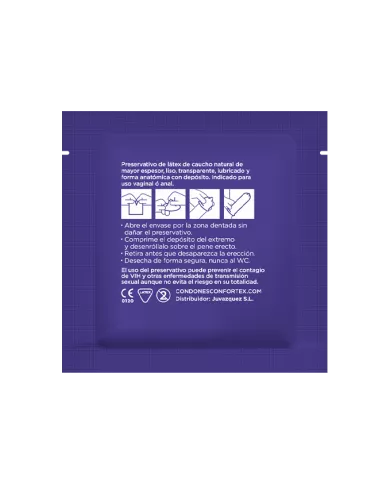 CONFORTEX - NATURE FORTE CONDOMS 144 UNITÉS