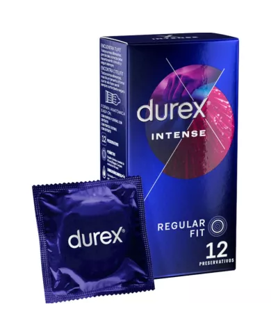 DUREX - ORGASMIQUE INTENSE 12 UNITÉS