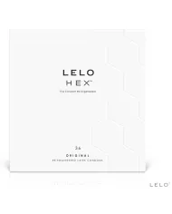 LELO - BOÎTE DE PRÉSERVATIFS HEX 36 UNITÉS LELO - BOÎTE DE PRÉSERVATIFS HEX 36 UNITÉS