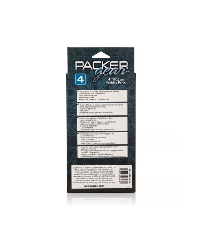 CALEXOTICS - EMBALLAGE PÉNIS BRUN 12.75 CM CALEXOTICS - EMBALLAGE PÉNIS BRUN 12.75 CM