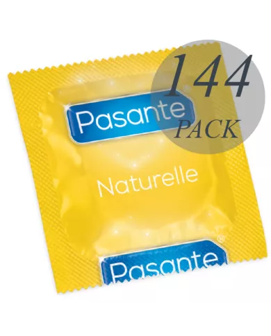 PASANTE - GAMME PRÉSERVATIFS NATURELLE 144 UNITÉS