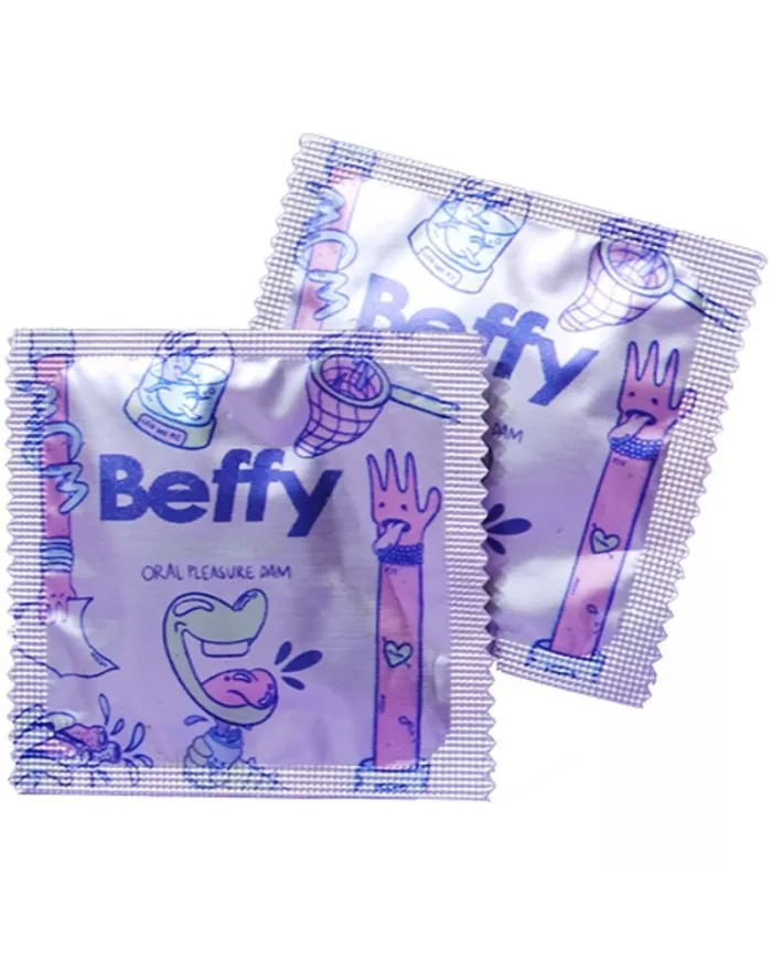 BEFFY - PRÉSERVATIF POUR LE SEXE ORAL BEFFY - PRÉSERVATIF POUR LE SEXE ORAL
