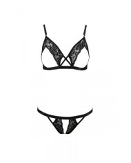 Ensemble sexy ouvert Diabolina - Passion