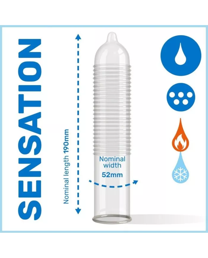 PASANTE - PRÉSERVATIFS CLIMAX 6 EFFET CHALEUR + 6 EFFET FRAIS / 12 UNITÉS PASANTE - PRÉSERVATIFS CLIMAX 6 EFFET CHALEUR + 6 EFFET FRAIS / 12 UNITÉS