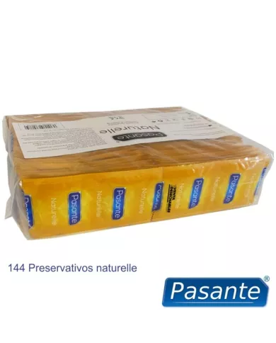 PASANTE - PRÉSERVATIFS NATURELLE SAC 144 UNITÉS