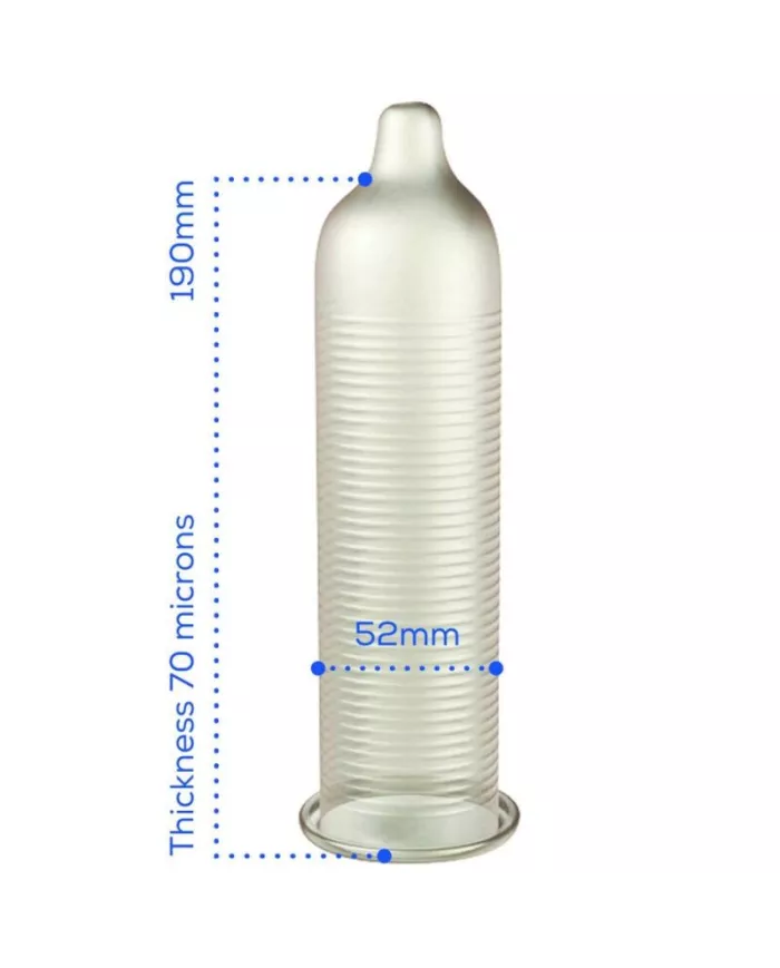 PASANTE - PRÉSERVATIFS EFFET CHAUFFANT SAC 144 UNITÉS