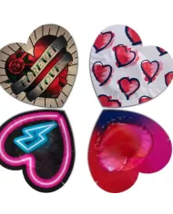 PASANTE - PRÉSERVATIFS FORME COEUR ROUGE SAC 144 UNITÉS PASANTE - PRÉSERVATIFS FORME COEUR ROUGE SAC 144 UNITÉS