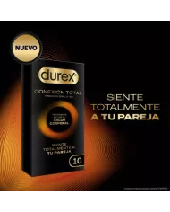 DUREX - CONNEXION TOTALE ULTRA FINE PLUS SANS LATEX 10 UNITÉS DUREX - CONNEXION TOTALE ULTRA FINE PLUS SANS LATEX 10 UNITÉS