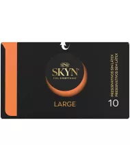 SKYN - GRANDS PRÉSERVATIFS À AJUSTEMENT SUPPLÉMENTAIRE 10 UNITÉS