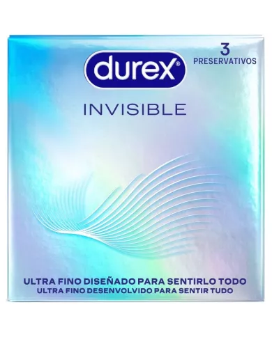 DUREX - INVISIBLE ULTRA MINCE 3 UNITÉS