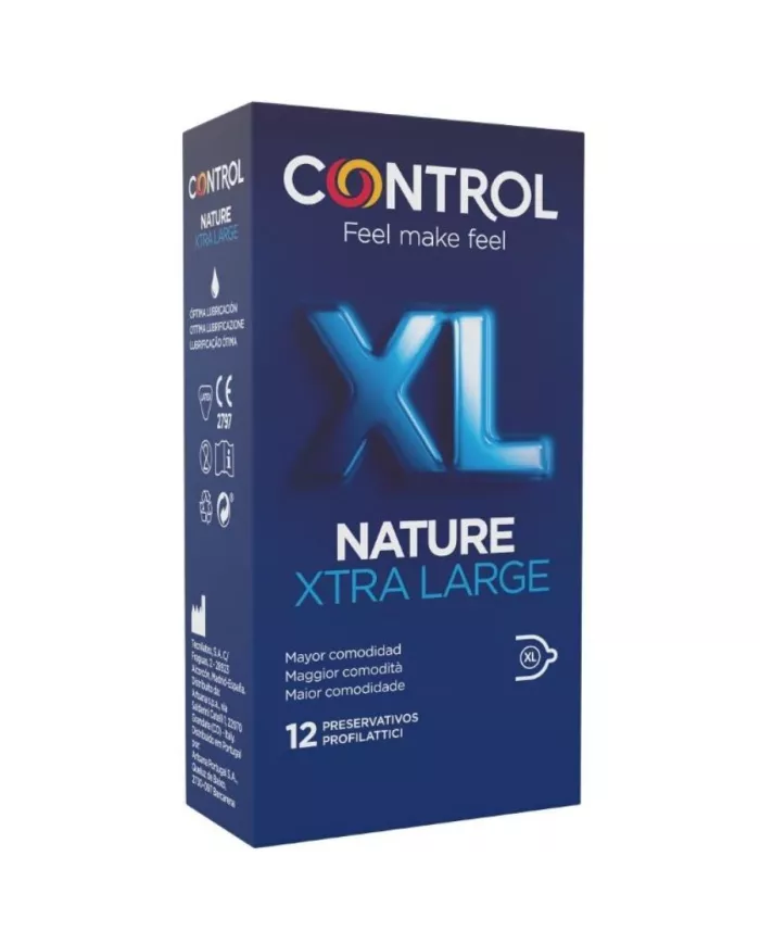 CONTROL - ADAPTA NATURE XL CONDOMS 12 UNITS CONTROL - ADAPTA NATURE XL CONDOMS 12 UNITS